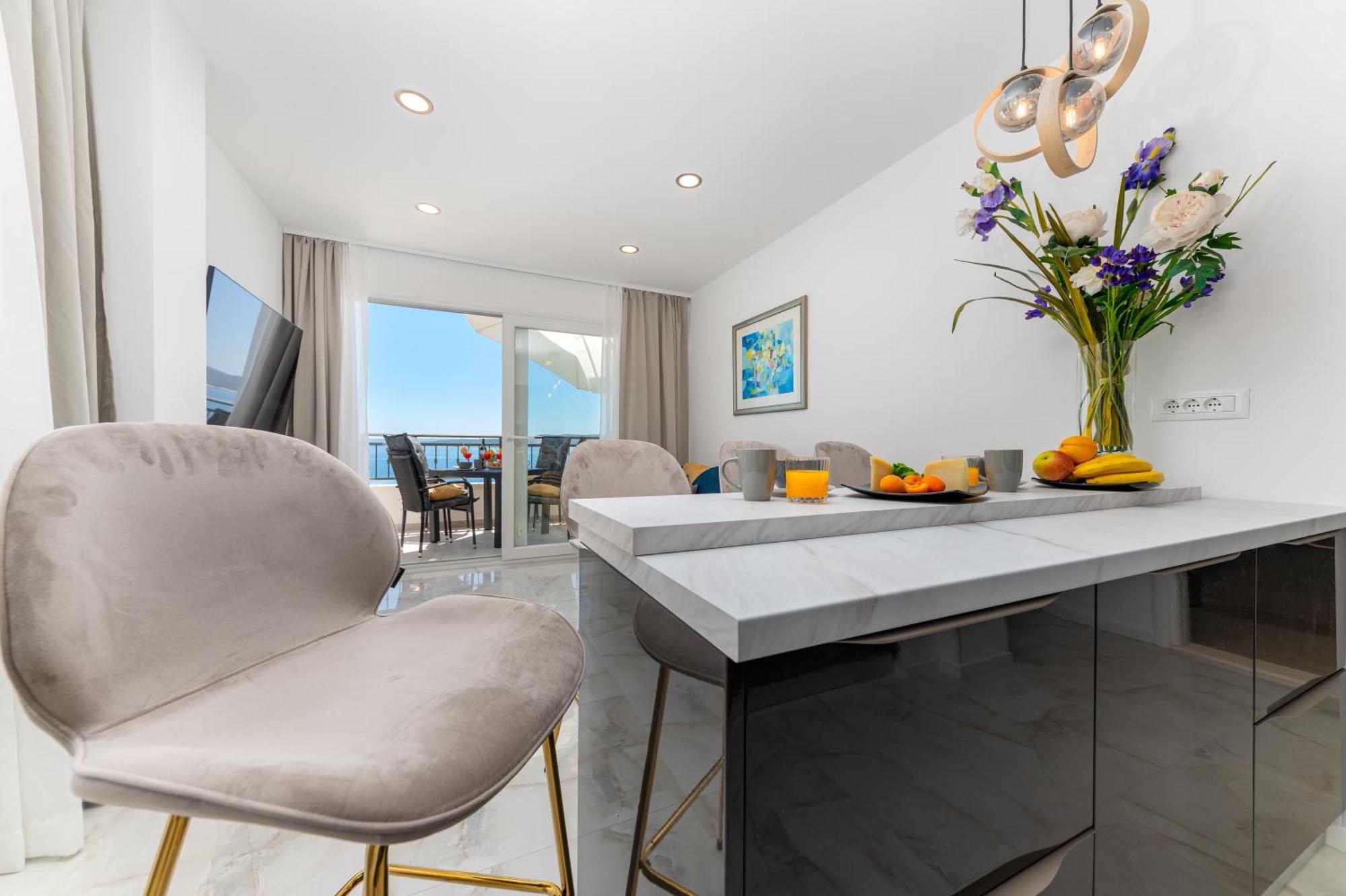 Seaview Apartments Nives เบรลา ห้อง รูปภาพ