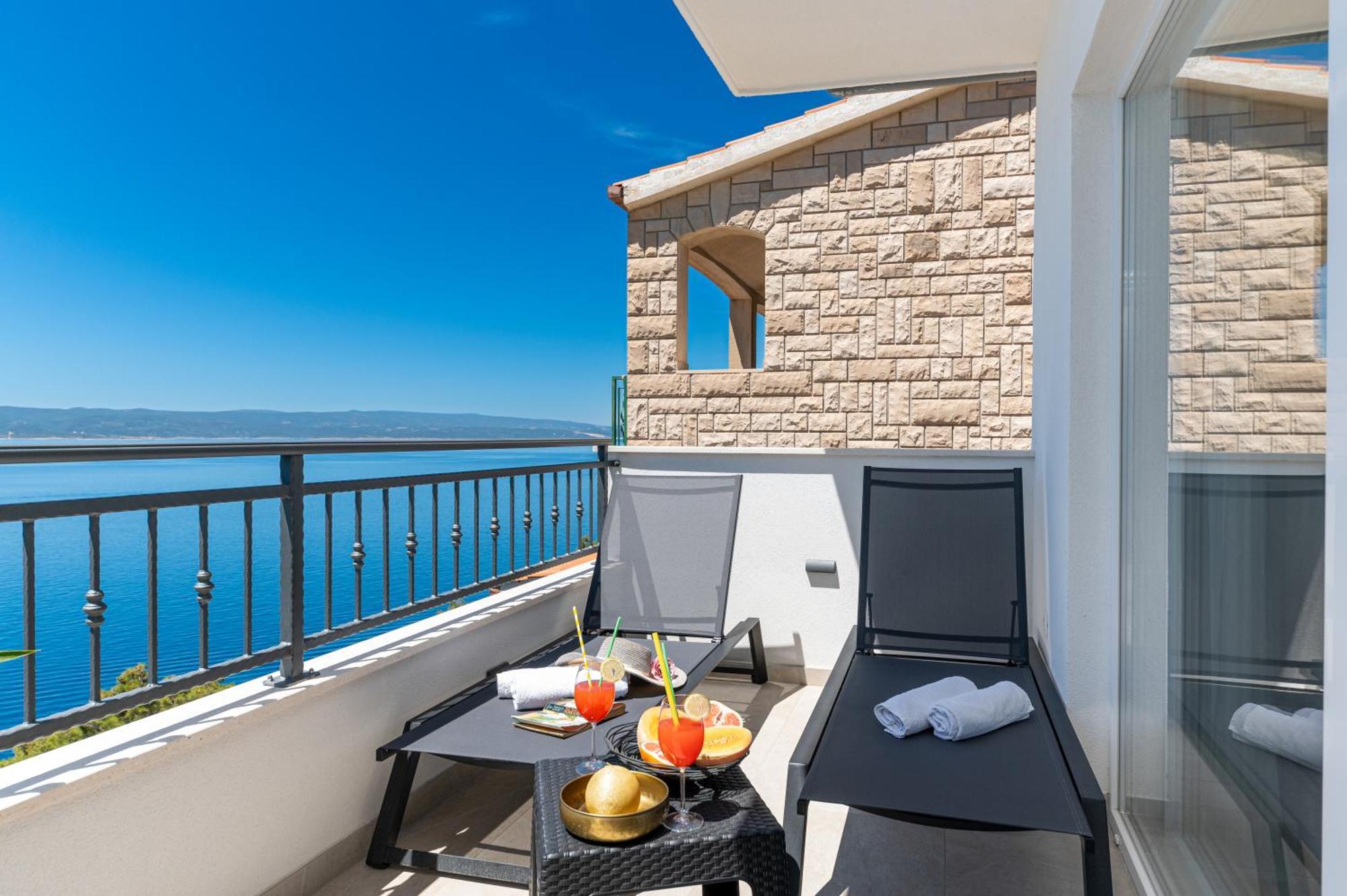 Seaview Apartments Nives เบรลา ห้อง รูปภาพ
