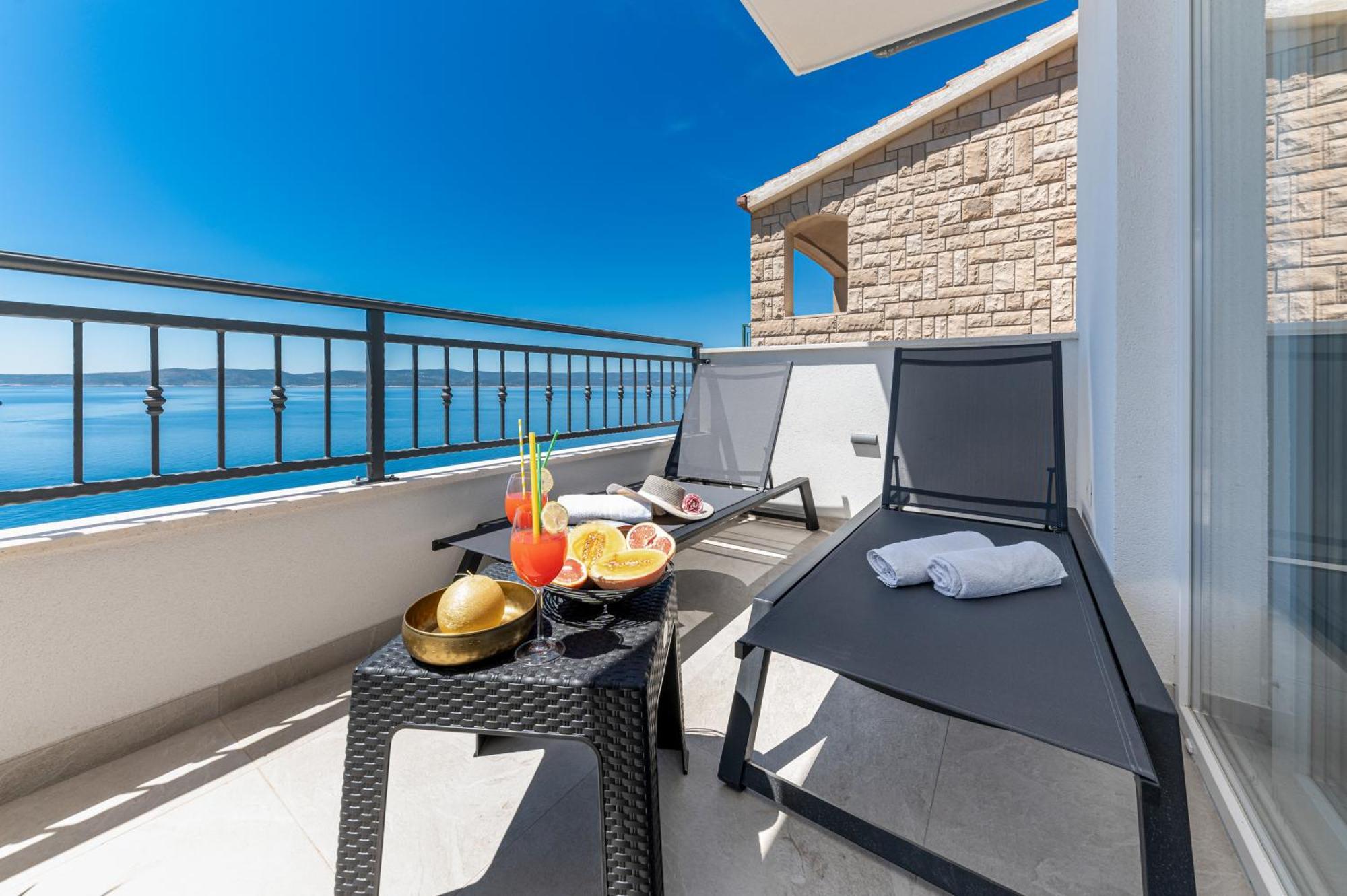 Seaview Apartments Nives เบรลา ห้อง รูปภาพ
