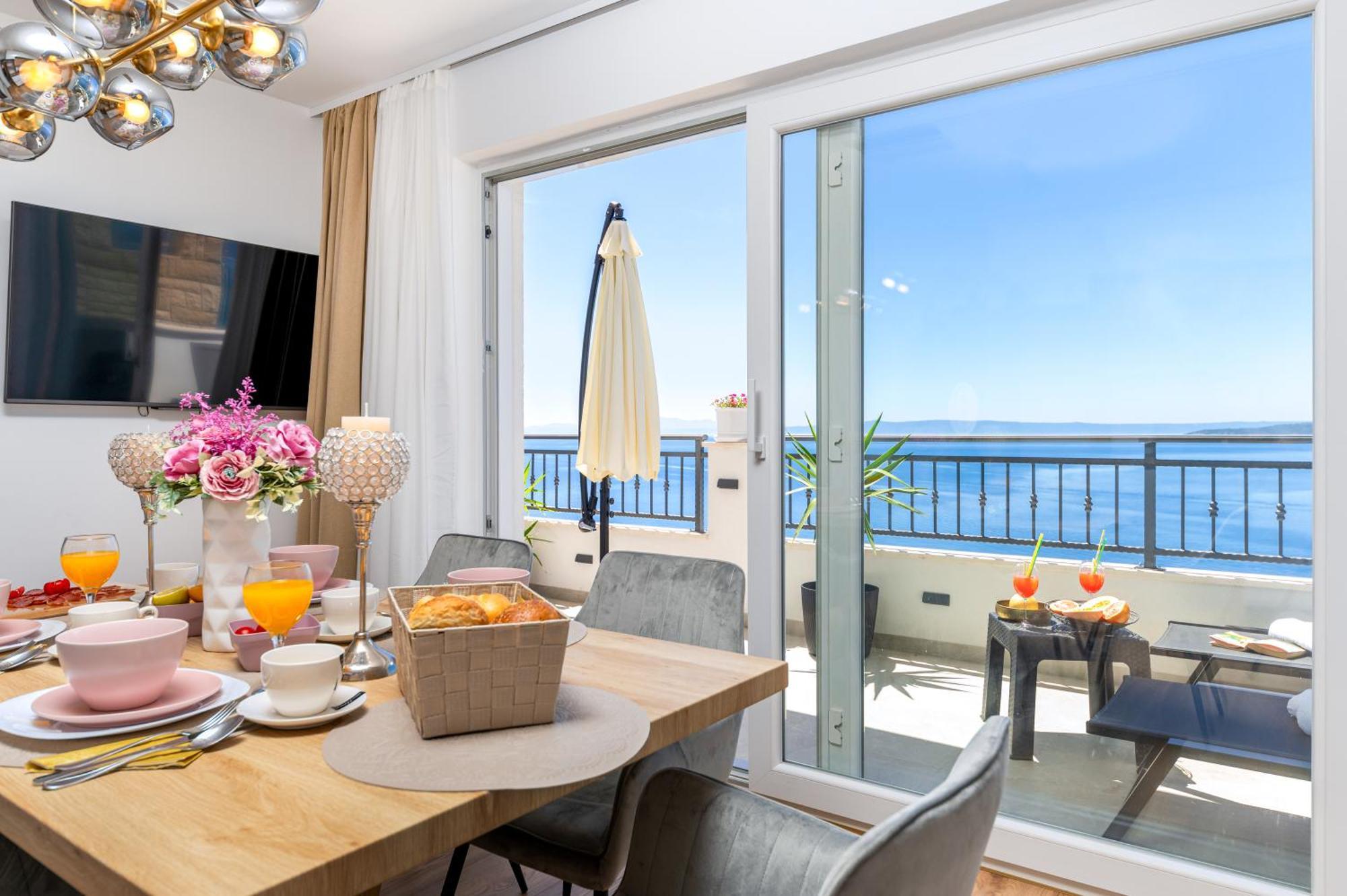 Seaview Apartments Nives เบรลา ห้อง รูปภาพ