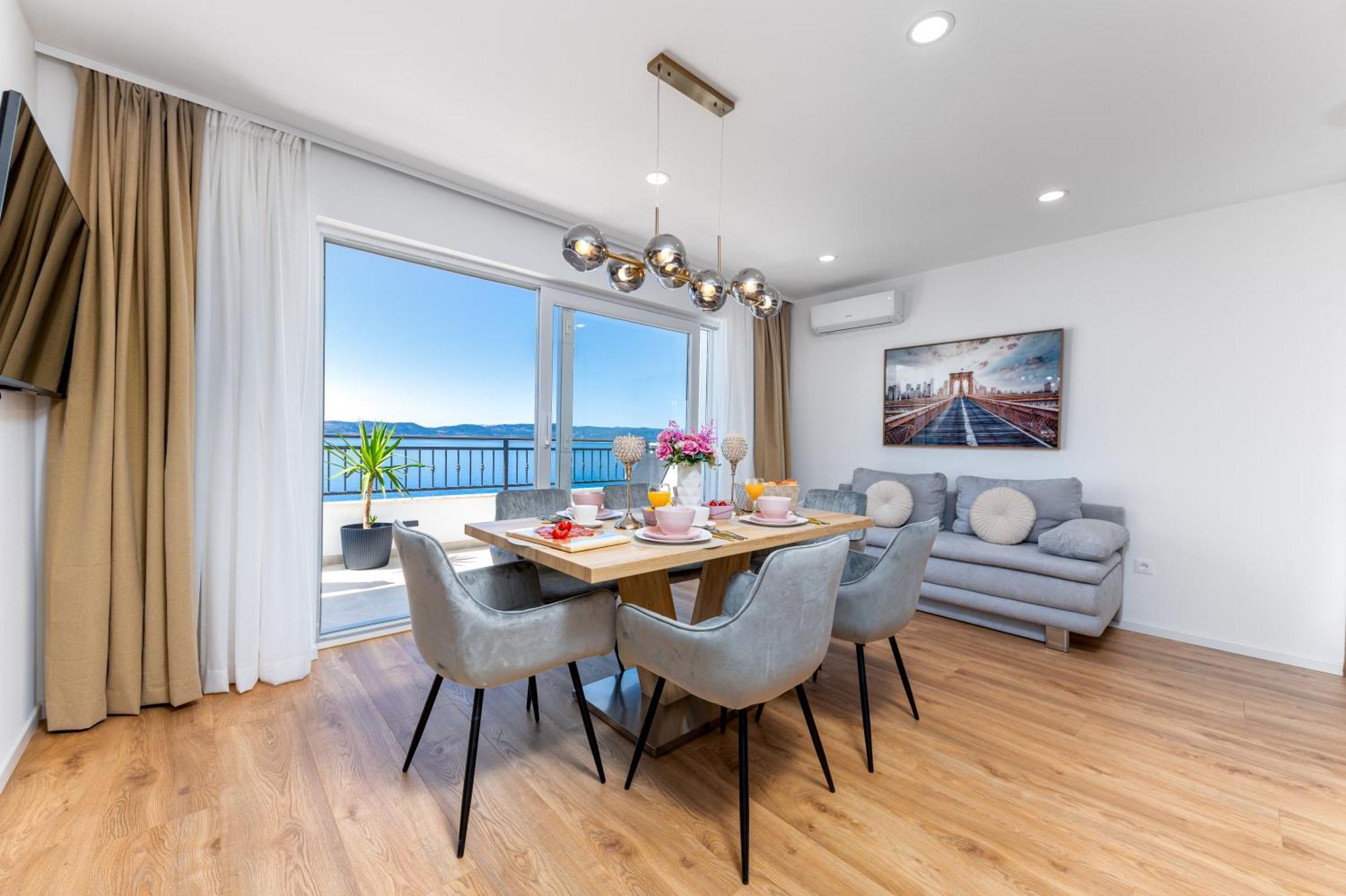 Seaview Apartments Nives เบรลา ภายนอก รูปภาพ
